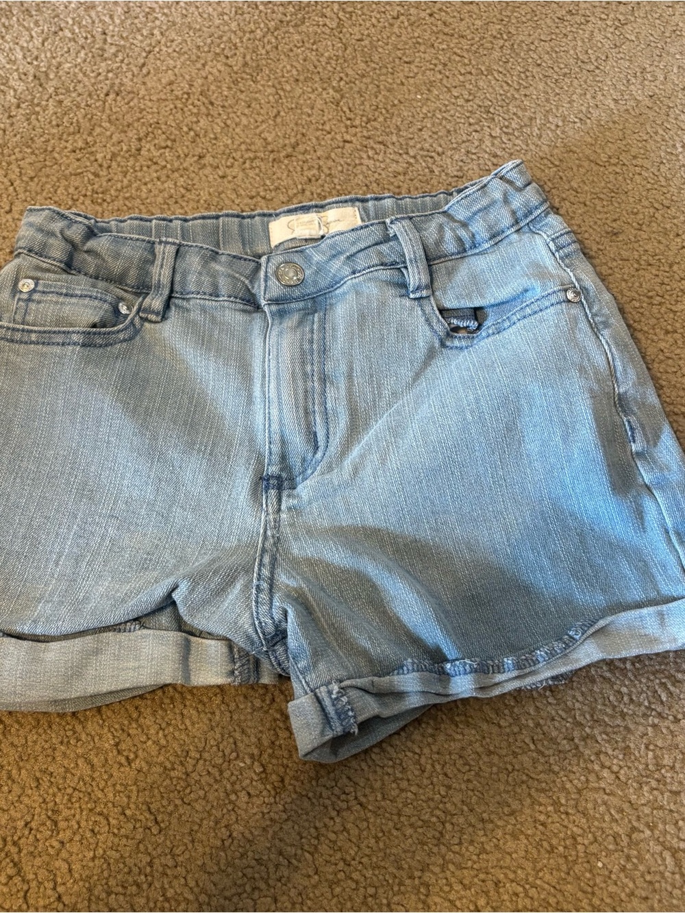 Light Blue Denim Girls Shorts Jessica Simpson